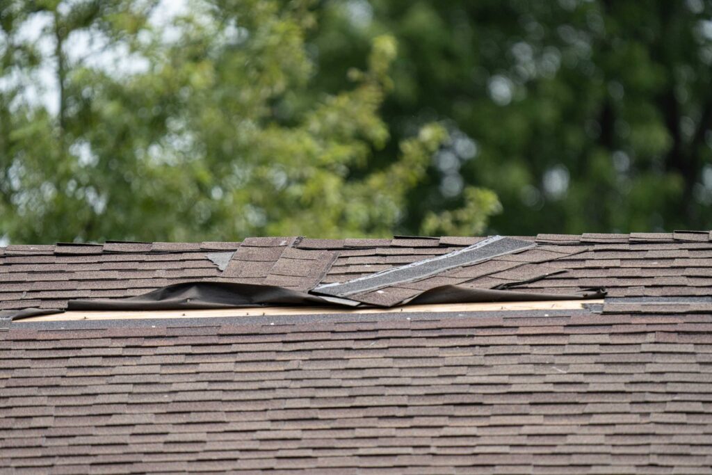 how to detect storm damage on roof, Erie