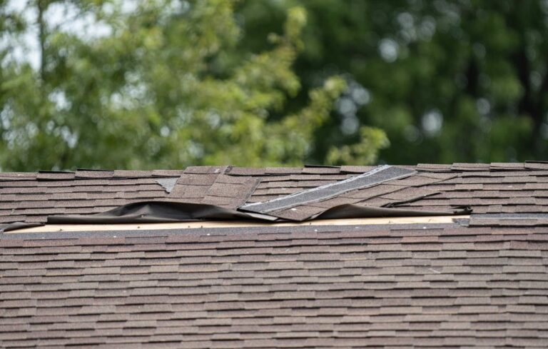 roof storm damage in Bemus Point, NY